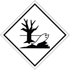 Наклейка "Вещества опасные для окружающей среды"